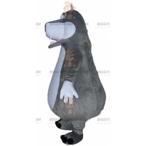 BIGGYMONKEY™ mascot costume of Gloria the hippopotamus from the