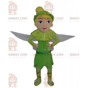 Peter Pan tegnefilm Tinkerbell BIGGYMONKEY™ maskotkostume -