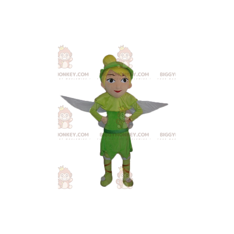 Peter Pan Cartoon Tinkerbell BIGGYMONKEY™ Mascot Costume –