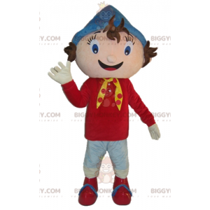 Noddy beroemde stripfiguur BIGGYMONKEY™ mascottekostuum -