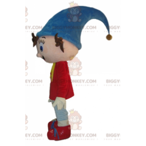 Traje de mascote do famoso personagem de desenho animado Noddy