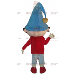 Traje de mascote do famoso personagem de desenho animado Noddy