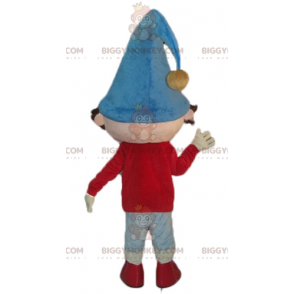 Traje de mascote do famoso personagem de desenho animado Noddy