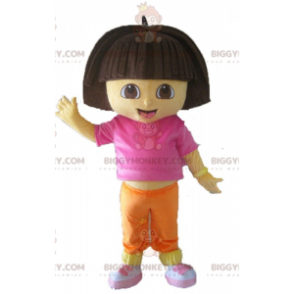 Dora the Explorer Famous Cartoon Girl BIGGYMONKEY™ Mascot