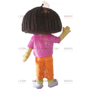 Costume de mascotte BIGGYMONKEY™ de Dora l'exploratrice fille