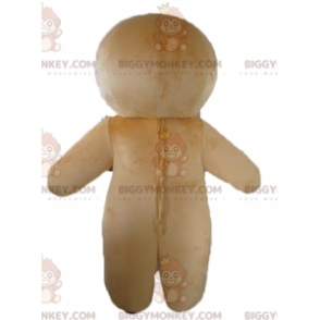 Traje de mascote BIGGYMONKEY™ do famoso biscoito de gengibre de