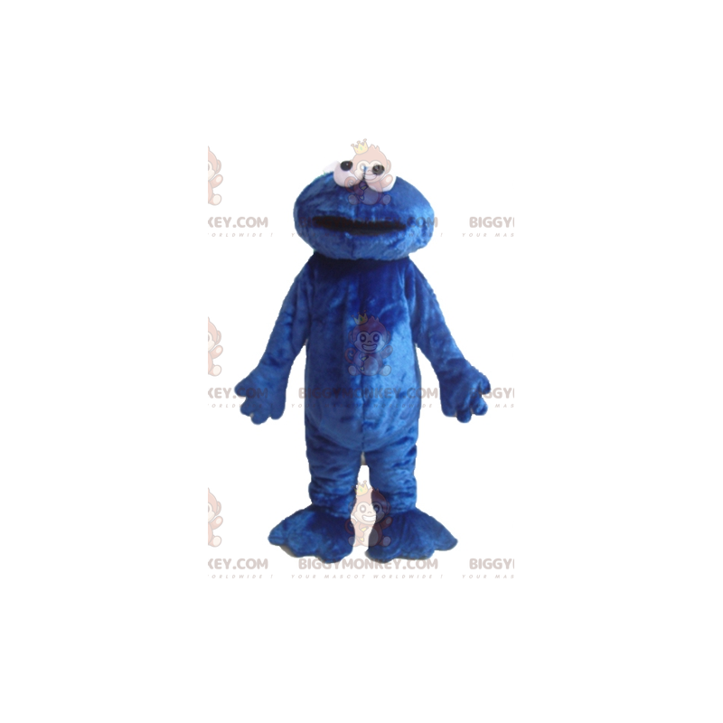 Costume de mascotte BIGGYMONKEY™ de Grover monstre bleu de