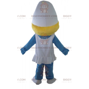 Kostým maskota Šmoulinky ze Šmoulí vesnice BIGGYMONKEY™ –