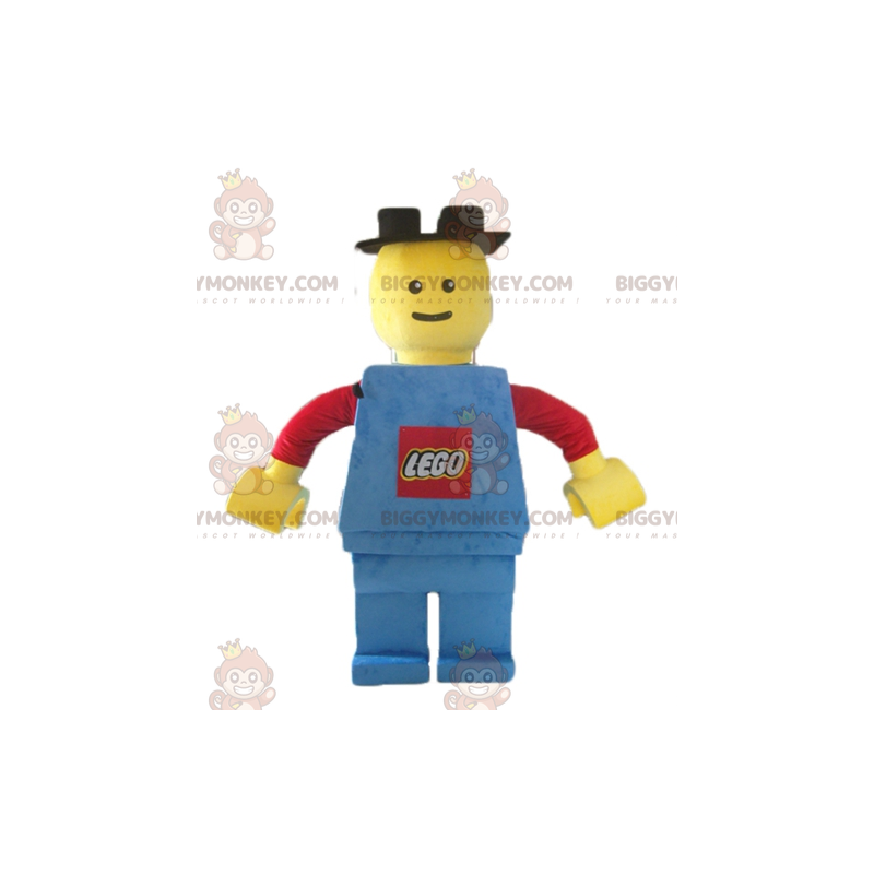 Costume da mascotte Big Lego rosso giallo e blu BIGGYMONKEY™ -