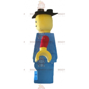 Costume da mascotte Big Lego rosso giallo e blu BIGGYMONKEY™ -