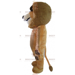 BIGGYMONKEY™ maskotdräkt av Alex berömda lejon från Madagaskar
