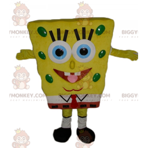 Animowany kostium maskotka Spongebob BIGGYMONKEY™ z żółtym