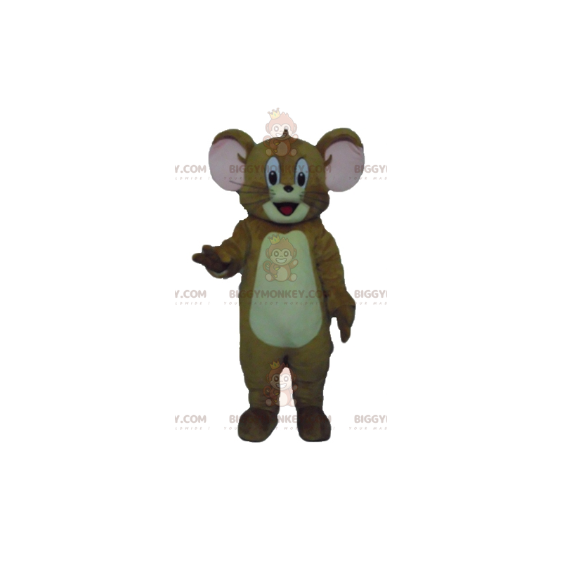 Costume de mascotte BIGGYMONKEY™ de Jerry la souris marron des