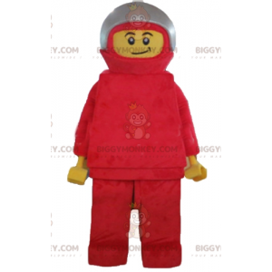 Kostým pilota Lego BIGGYMONKEY™ maskota s kombinézou a helmou –