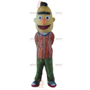 BIGGYMONKEY™ mascot costume of Bart the famous yellow Sesame