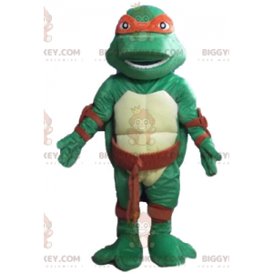 Disfraz de mascota BIGGYMONKEY™ de Raphael, la famosa tortuga