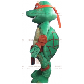 BIGGYMONKEY™ mascot costume of Raphael the famous ninja turtle