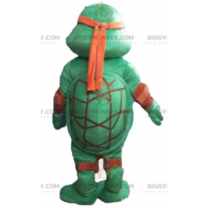 BIGGYMONKEY™ mascot costume of Raphael the famous ninja turtle