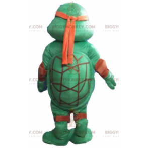 Kostium maskotki BIGGYMONKEY™ Rafaela, słynnego żółwia ninja z