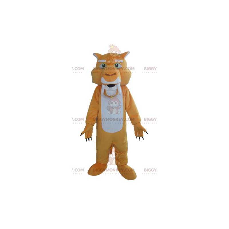 Ice Age Diego Berühmter Tiger BIGGYMONKEY™ Maskottchen Kostüm -