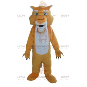 Ice Age Diego Berühmter Tiger BIGGYMONKEY™ Maskottchen Kostüm -