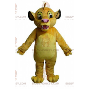 Traje de mascote BIGGYMONKEY™ de Simba, o famoso filhote de