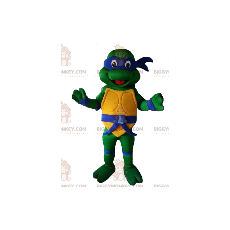 Costume de mascotte BIGGYMONKEY™ de Léonardo tortue ninja au