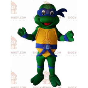 BIGGYMONKEY™ mascot costume of Leonardo famous ninja turtle