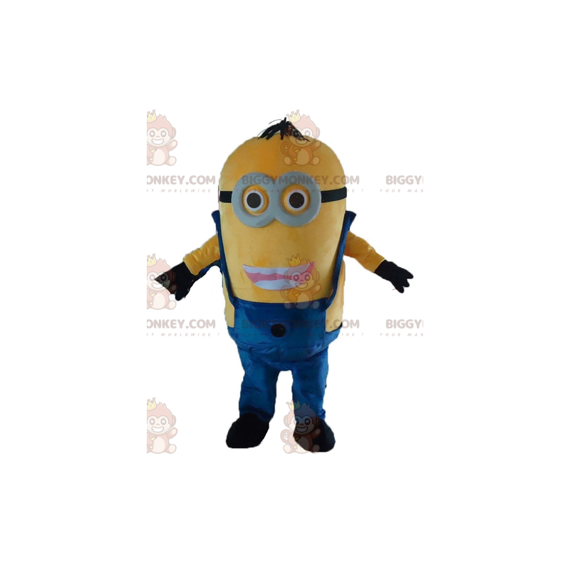 Minion Famous Cartoon Gul Character BIGGYMONKEY™ maskotkostume