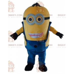 Minion Famous Cartoon Gul Character BIGGYMONKEY™ maskotkostume