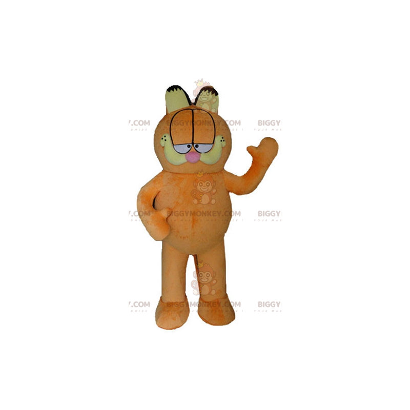 BIGGYMONKEY™ costume mascotte di Garfield il famoso gatto