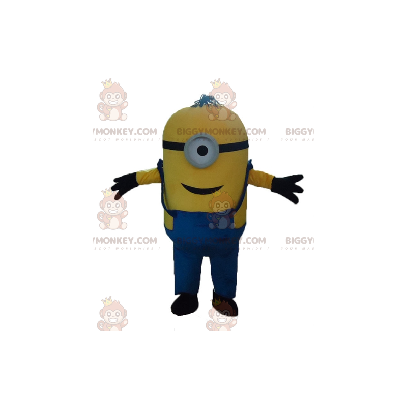 Costume de mascotte BIGGYMONKEY™ de Minion personnage jaune de
