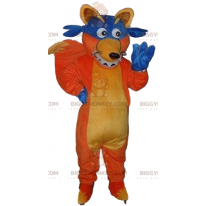 BIGGYMONKEY™ costume mascotte di Swiper la famosa volpe di Dora