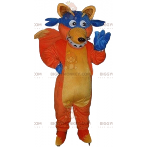 Traje de mascote BIGGYMONKEY™ de Swiper, a famosa raposa de