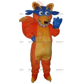 BIGGYMONKEY™ costume mascotte di Swiper la famosa volpe di Dora