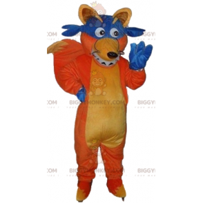 BIGGYMONKEY™ maskotdräkt av Swiper, den berömda räven från Dora