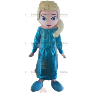 Costume da mascotte della famosa principessa delle nevi Elsa