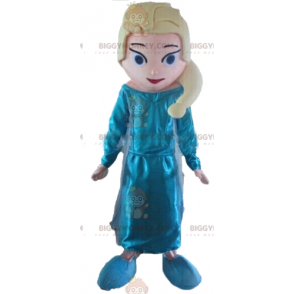 Costume da mascotte della famosa principessa delle nevi Elsa