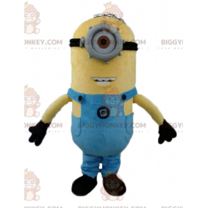 Minion Famous Cartoon Gul Character BIGGYMONKEY™ maskotkostume