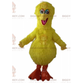 Disfraz de mascota BIGGYMONKEY™ del famoso pájaro amarillo de