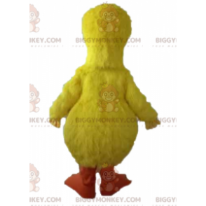 Fato de mascote BIGGYMONKEY™ famoso pássaro amarelo da Vila