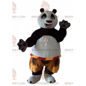 BIGGYMONKEY™ maskotkostume af den berømte panda Po fra