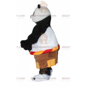 BIGGYMONKEY™ costume mascotte di Po il famoso panda del cartone