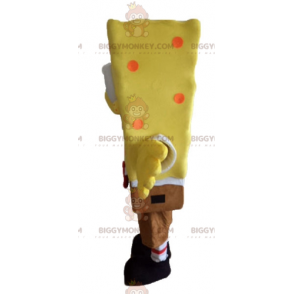 Gul tegneseriefigur Svampebob BIGGYMONKEY™ maskotkostume -