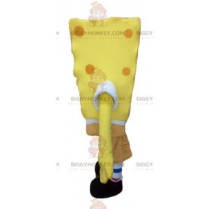 Gul tegneseriefigur Svampebob BIGGYMONKEY™ maskotkostume -