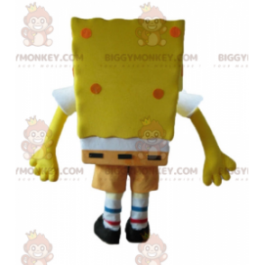 Animowany kostium maskotka Spongebob BIGGYMONKEY™ z żółtym