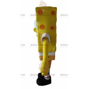 Cartoon Yellow Character Spongebob BIGGYMONKEY™ Mascot Costume