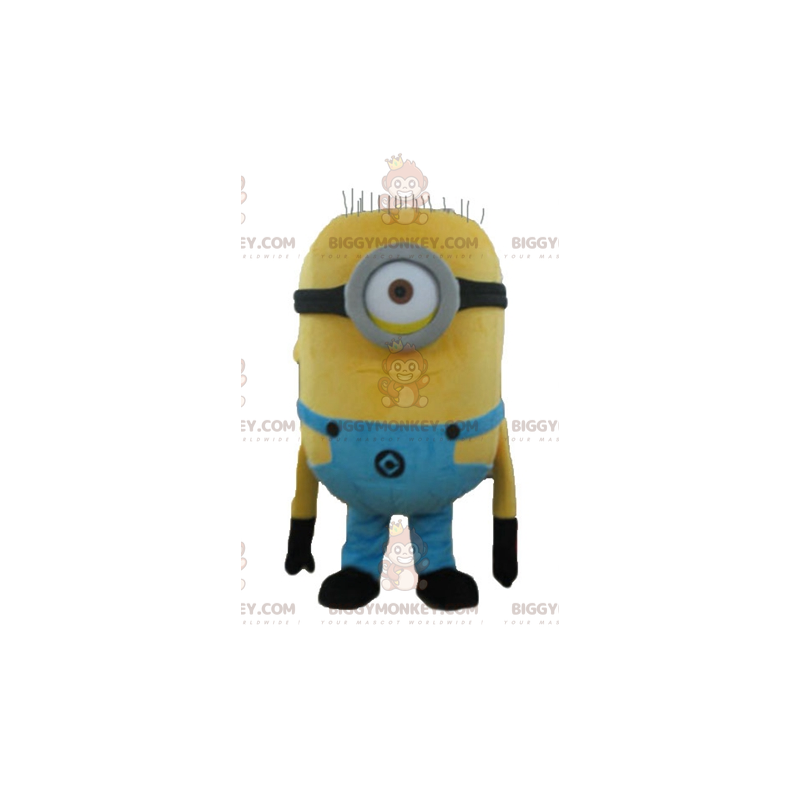 Minion Famous Cartoon Gul Character BIGGYMONKEY™ maskotkostume