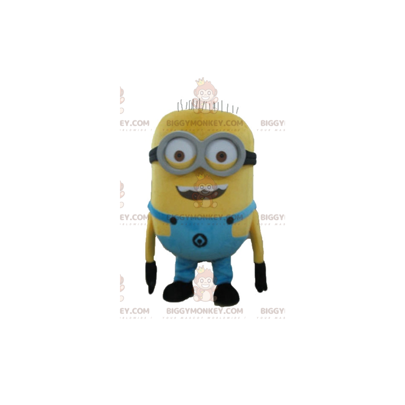 Minion Famous Cartoon Gul Character BIGGYMONKEY™ maskotkostume