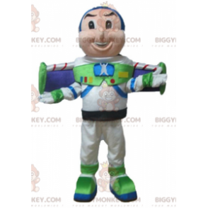 BIGGYMONKEY™ mascot costume of Buzz Lightyear famous character